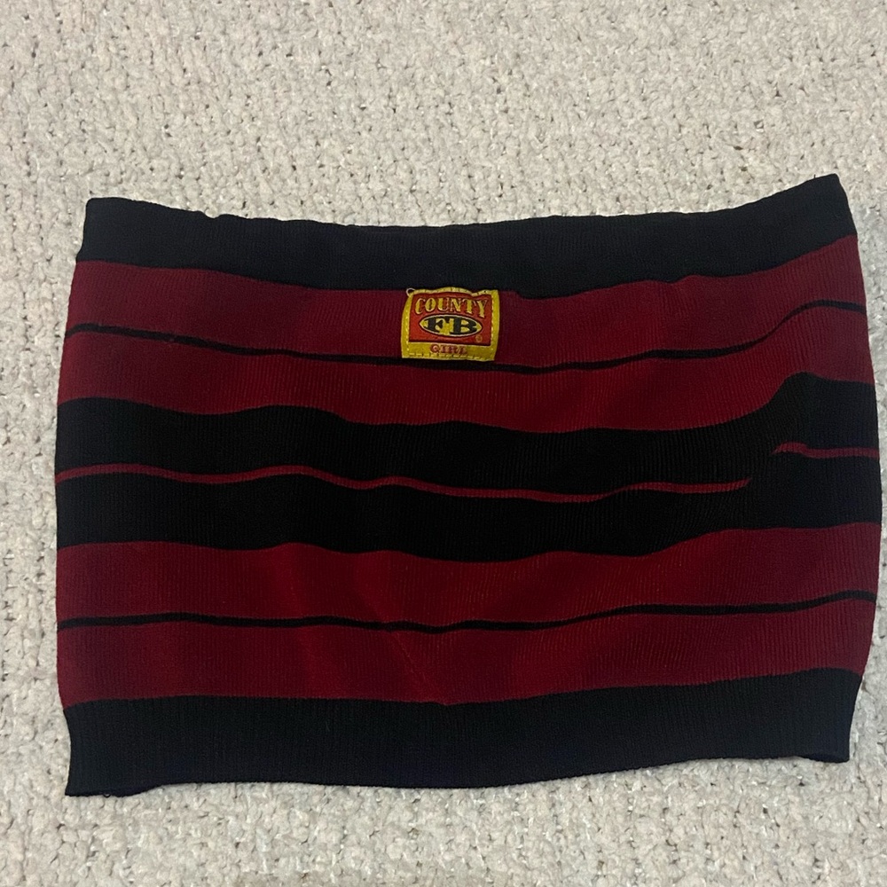 FB County Charlie Brown Tube Top